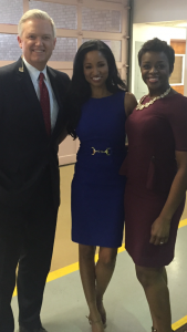 WBTV Anchors John Carter, Christine Sperow & me :) Christine Sperow & WBTV John Carter