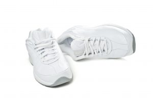 White sport shoes