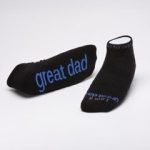 notes to self socks: Celebrate Dads and Grads in Your Life