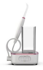 Sidekick® Water Flosser, White with Rose Gold