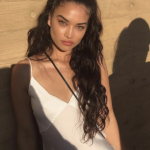 Shanina Shaik Wears gorjana!
