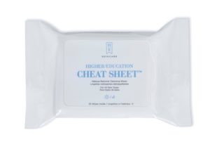 Higher education CHEAT SHEET Make Up Cleansing Wipes