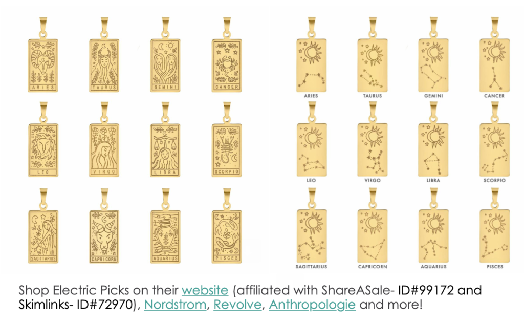 Celeb Favorite Brand, Electric Picks, Launches Zodiac Tarot Card
